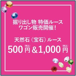 【期間限定】ミネラルルース ワゴン市 開催