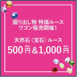 【期間限定】ミネラルルース ワゴン市 開催