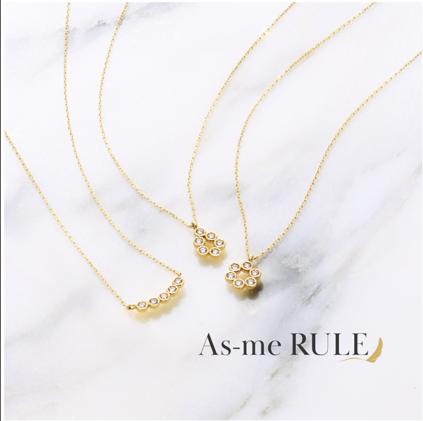 ミルフローラ　As-me RULEに新作ネックレスが登場！